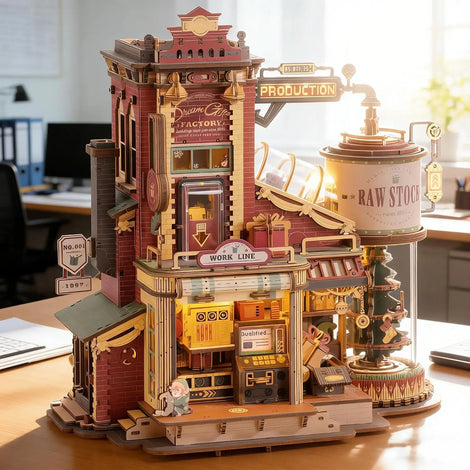 Gift Factory Wooden Music Box Puzzle