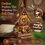 Black Forest Cuckoo Clock Wooden Puzzle Kit