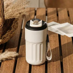 Insulated Travel Mug with LED Temperature Display