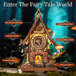 Black Forest Cuckoo Clock Wooden Puzzle Kit