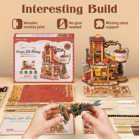 Gift Factory Wooden Music Box Puzzle