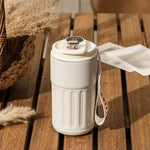 Insulated Travel Mug with LED Temperature Display