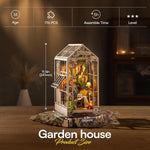 Garden Shed Book Nook Kit with LED Lights