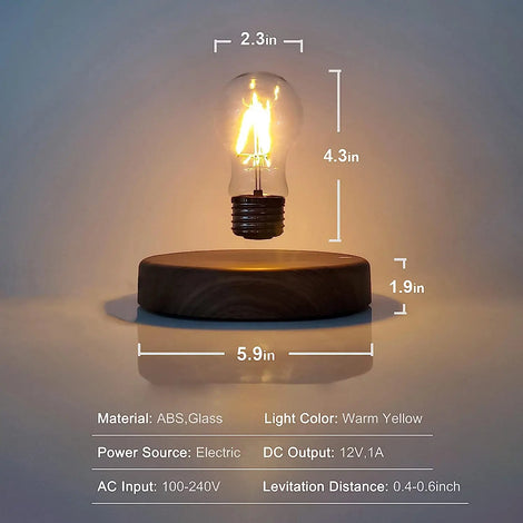 Magnetic Levitating Lamp