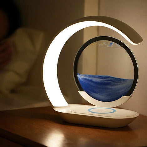 Sand Flow Lamp & Wireless Charger