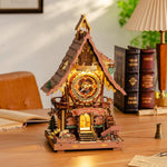 Black Forest Cuckoo Clock Wooden Puzzle Kit