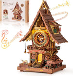 Black Forest Cuckoo Clock Wooden Puzzle Kit