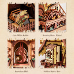 Black Forest Cuckoo Clock Wooden Puzzle Kit