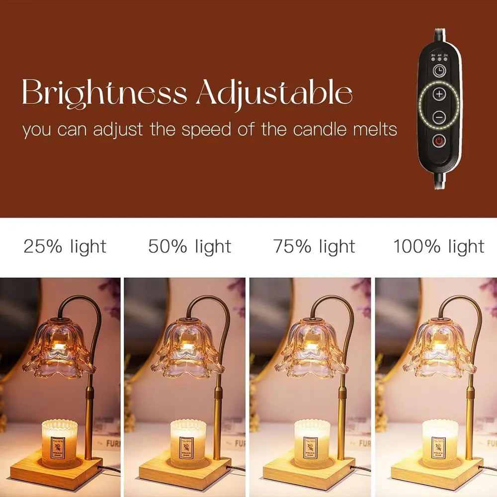 Candle Warmer Lamp with Timer