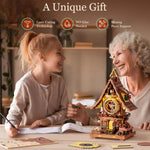 Black Forest Cuckoo Clock Wooden Puzzle Kit