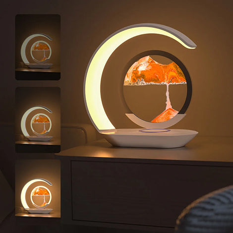 Sand Flow Lamp & Wireless Charger