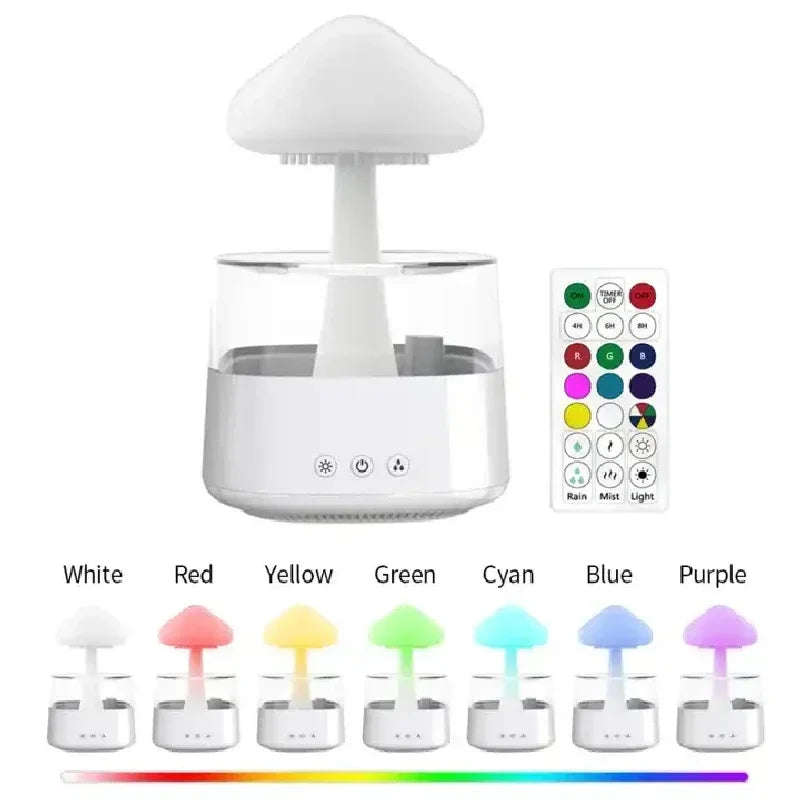 Mushroom Rain Cloud Humidifier