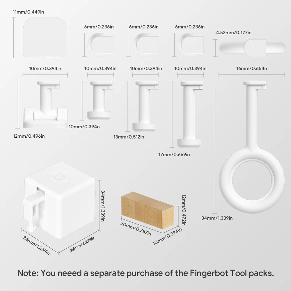 Wireless Smart Switch Button Pusher