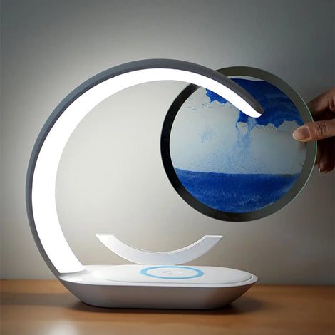 Sand Flow Lamp & Wireless Charger