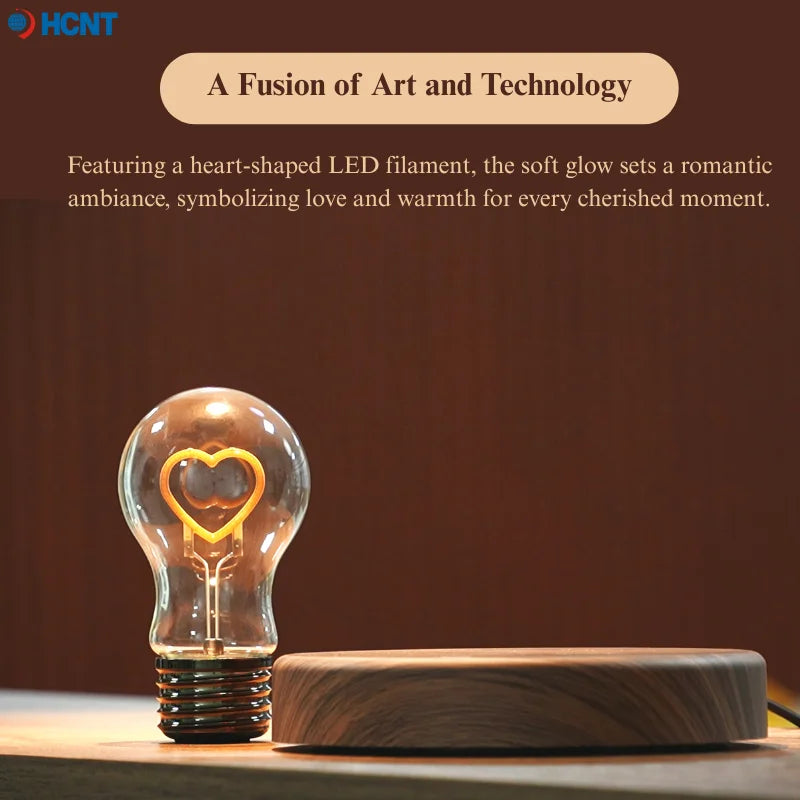 Floating Glass Bulb Lamp