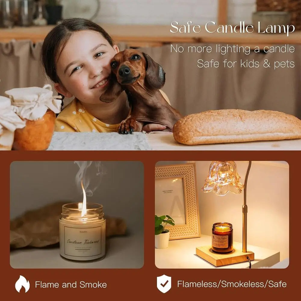Candle Warmer Lamp with Timer