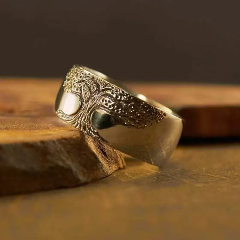 Tree of Life Statement Ring