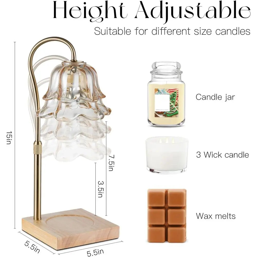 Candle Warmer Lamp with Timer